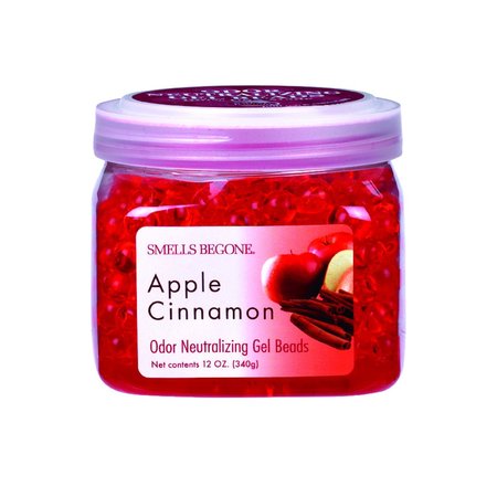 SMELLS BE GONE Apple Cinnamon Scent Odor Absorber 12 oz Gel 52812